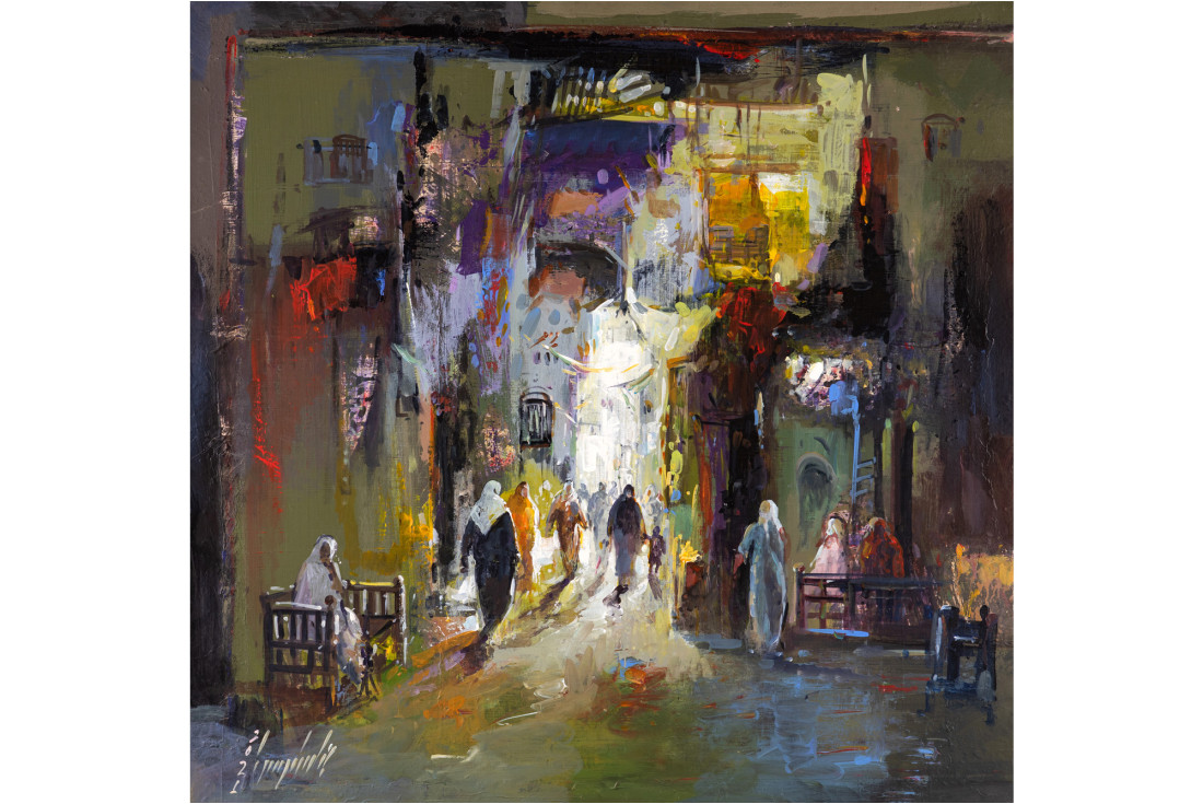 Abbas Al Mosawi's painting